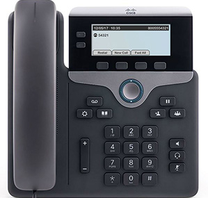 Picture of a Cisco VoIP Phone